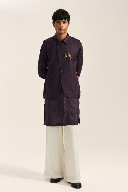 ROY FESTIVE LOOK- DRAPED JACKET (SET OF 3)