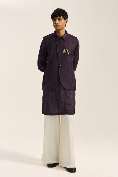 ROY FESTIVE LOOK- DRAPED JACKET (SET OF 3)