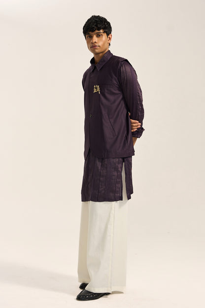 ROY FESTIVE LOOK- DRAPED JACKET (SET OF 3)