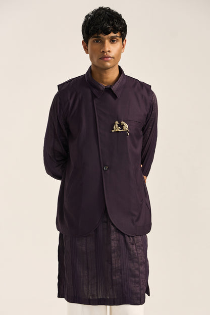 ROY FESTIVE LOOK- DRAPED JACKET (SET OF 3)
