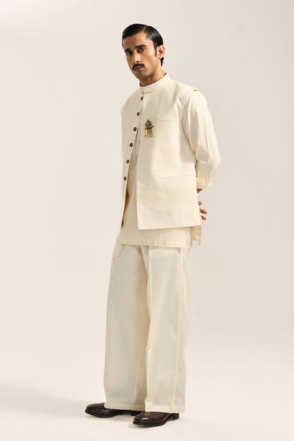 Saher Bandi Set- Off White (Set Of 3)