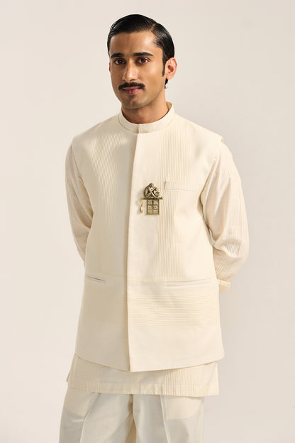 Saher Bandi Set- Off White (Set Of 3)