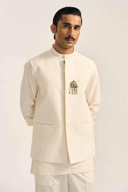 Saher Bandi Set- Off White (Set Of 3)
