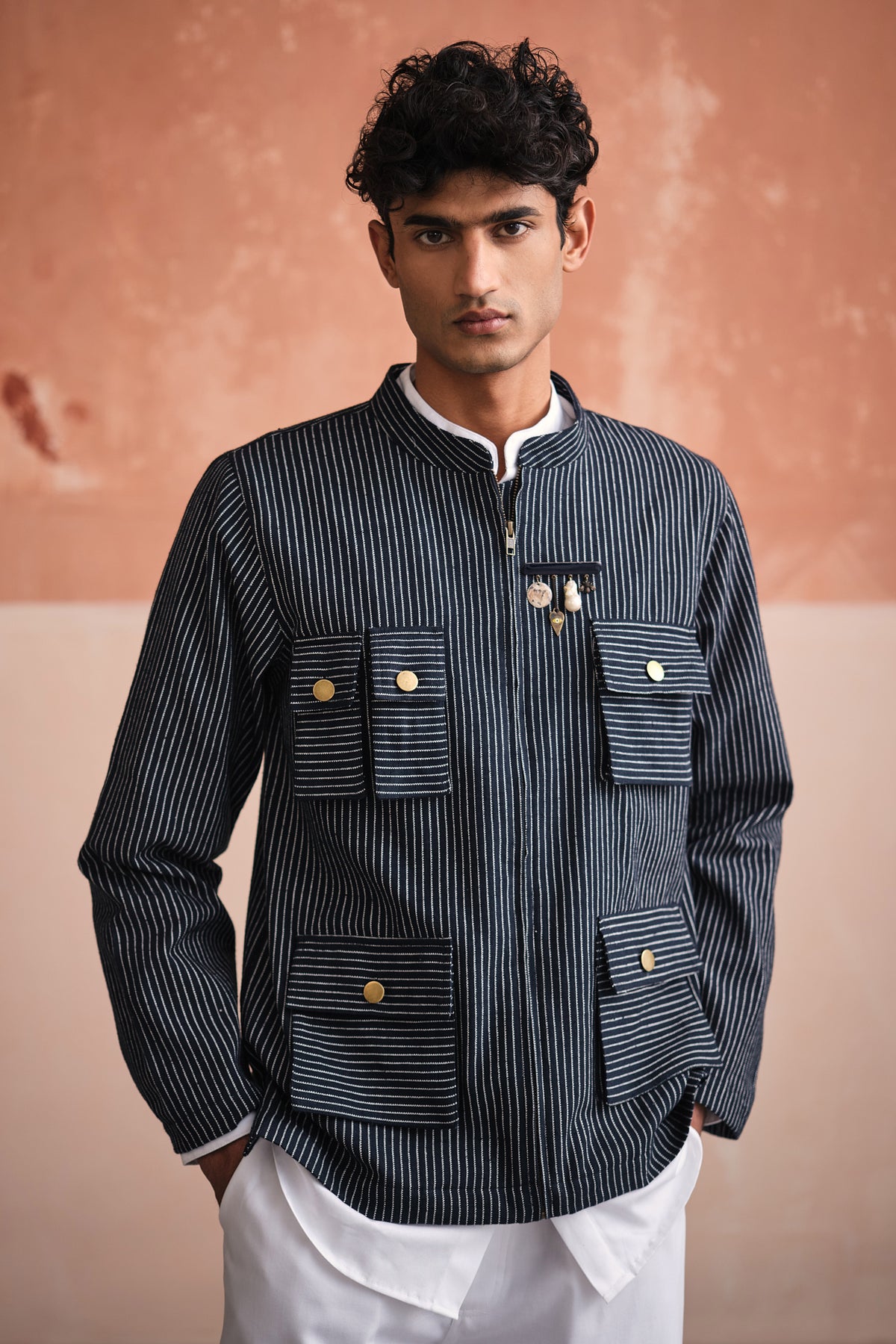 POET JACKET-HANDLOOM COTTON