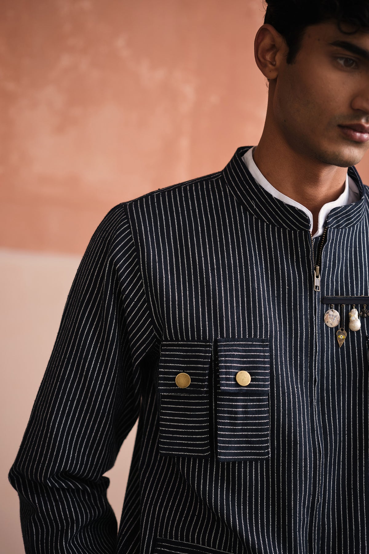 POET JACKET-HANDLOOM COTTON
