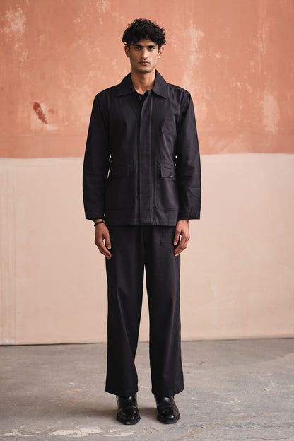 OXFORDSHIRE MATCHING SET-BLACK