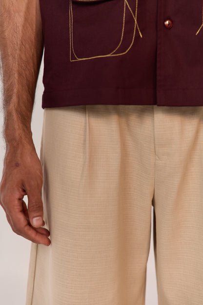 WEEKEND SUMMER PANTS-ECRU