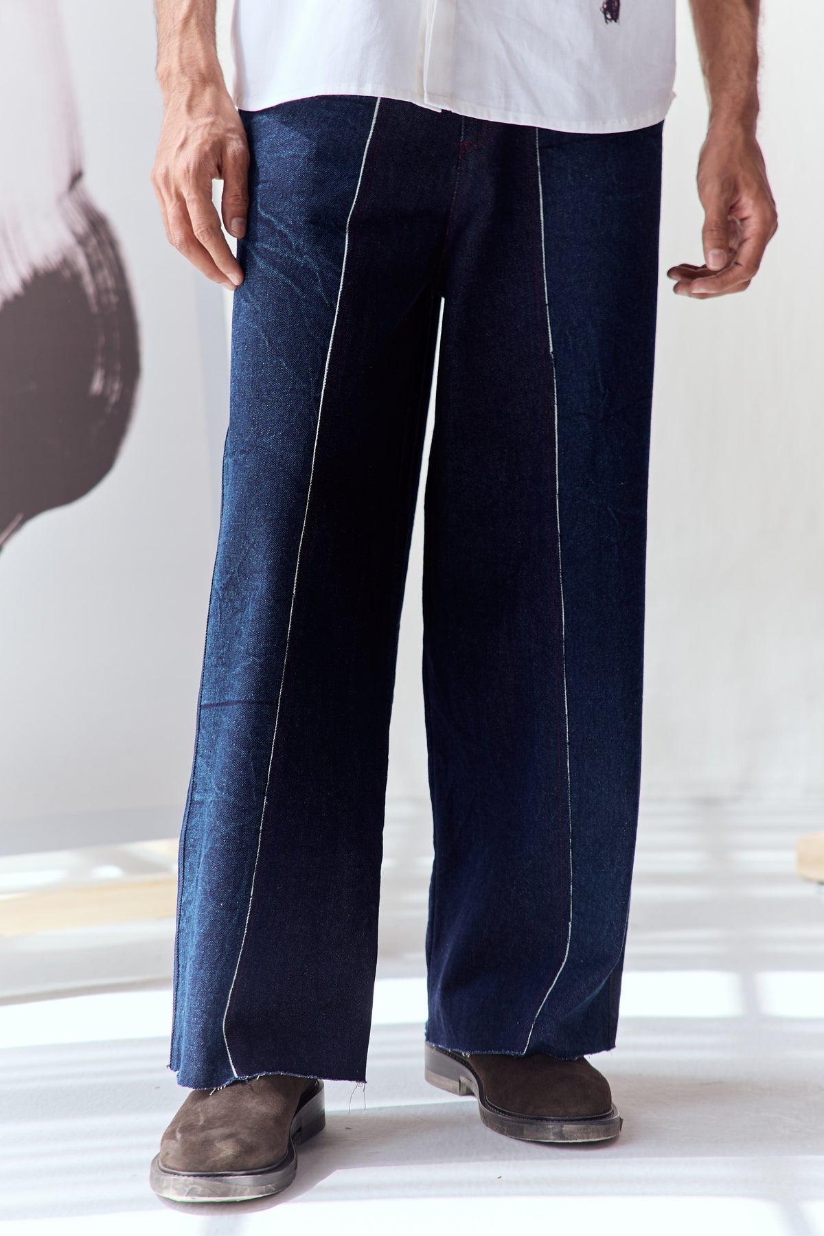 STUDIO DENIM PANTS-ARTIST EDIT