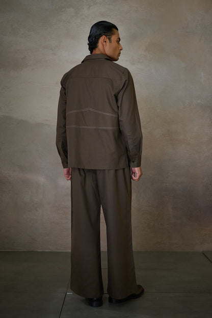 SAHEB SHIRT SET- FORMAL EDIT OLIVE