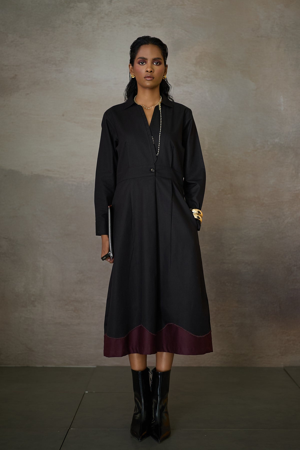 FELICIA DRESS- BLACK