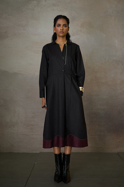FELICIA DRESS- BLACK
