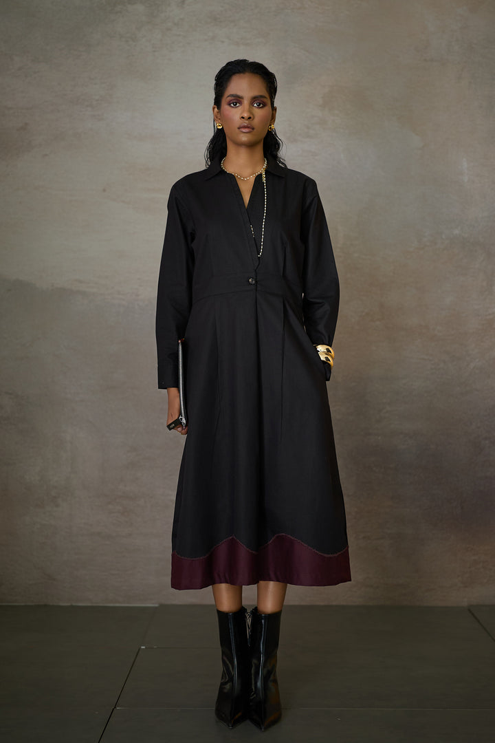 FELICIA DRESS- BLACK