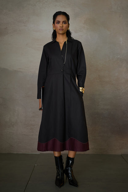 FELICIA DRESS- BLACK