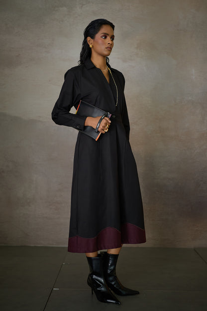 FELICIA DRESS- BLACK