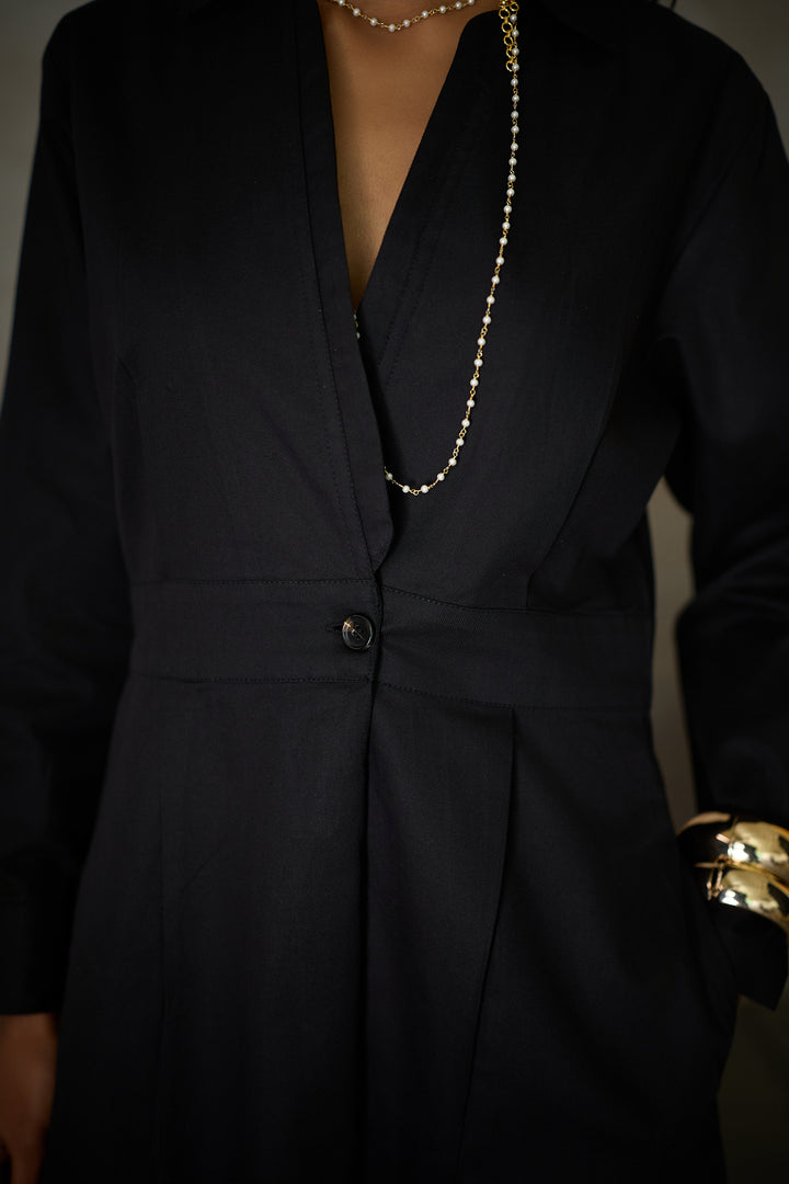 FELICIA DRESS- BLACK