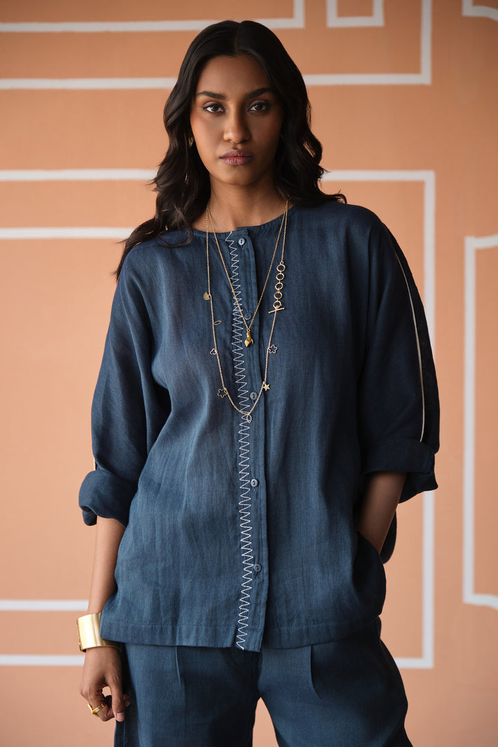 WABI SABI SUMMER SET-NAVY