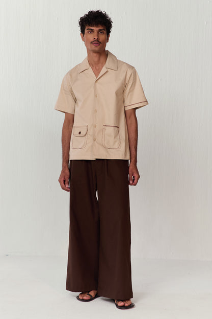 WEEKEND SUMMER PANTS-CACAO
