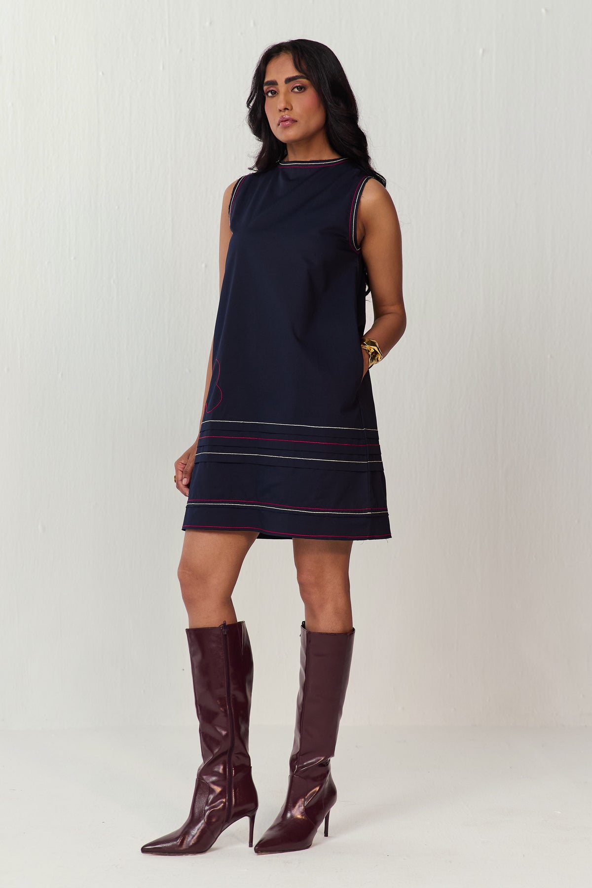 SHAYRA ARTIST SHORT DRESS