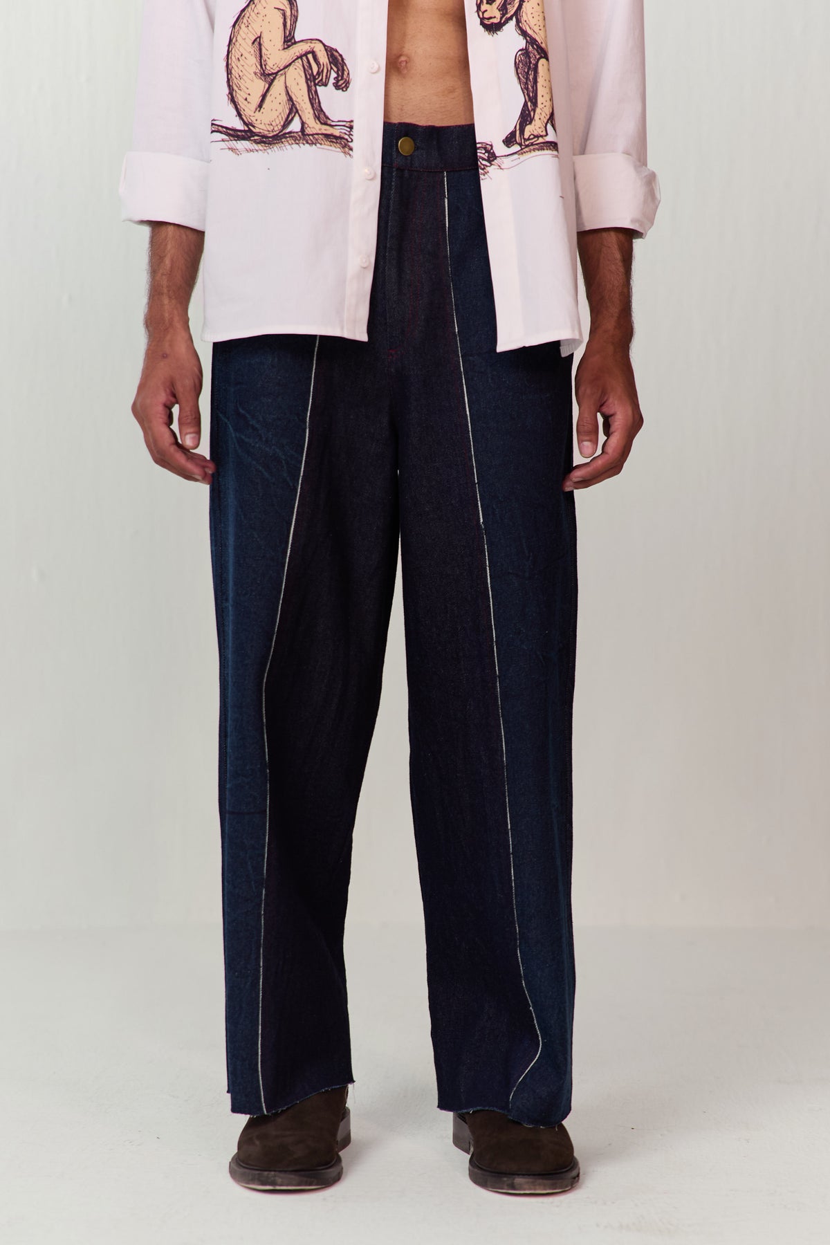 STUDIO DENIM PANTS-ARTIST EDIT