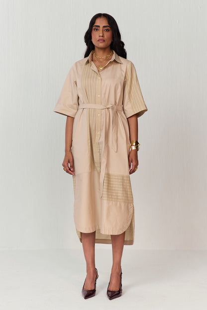 WEEKEND SUMMER DRESS-BEIGE