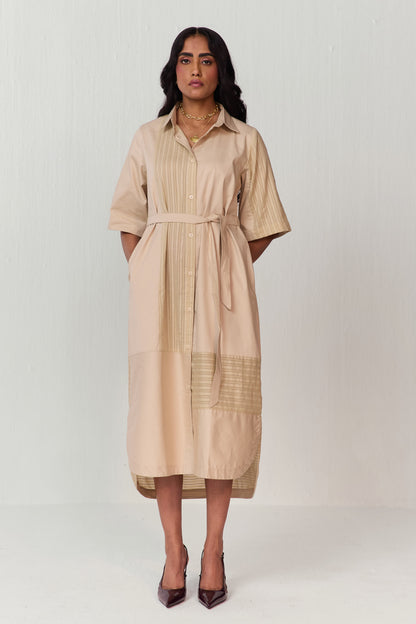 WEEKEND SUMMER DRESS-BEIGE