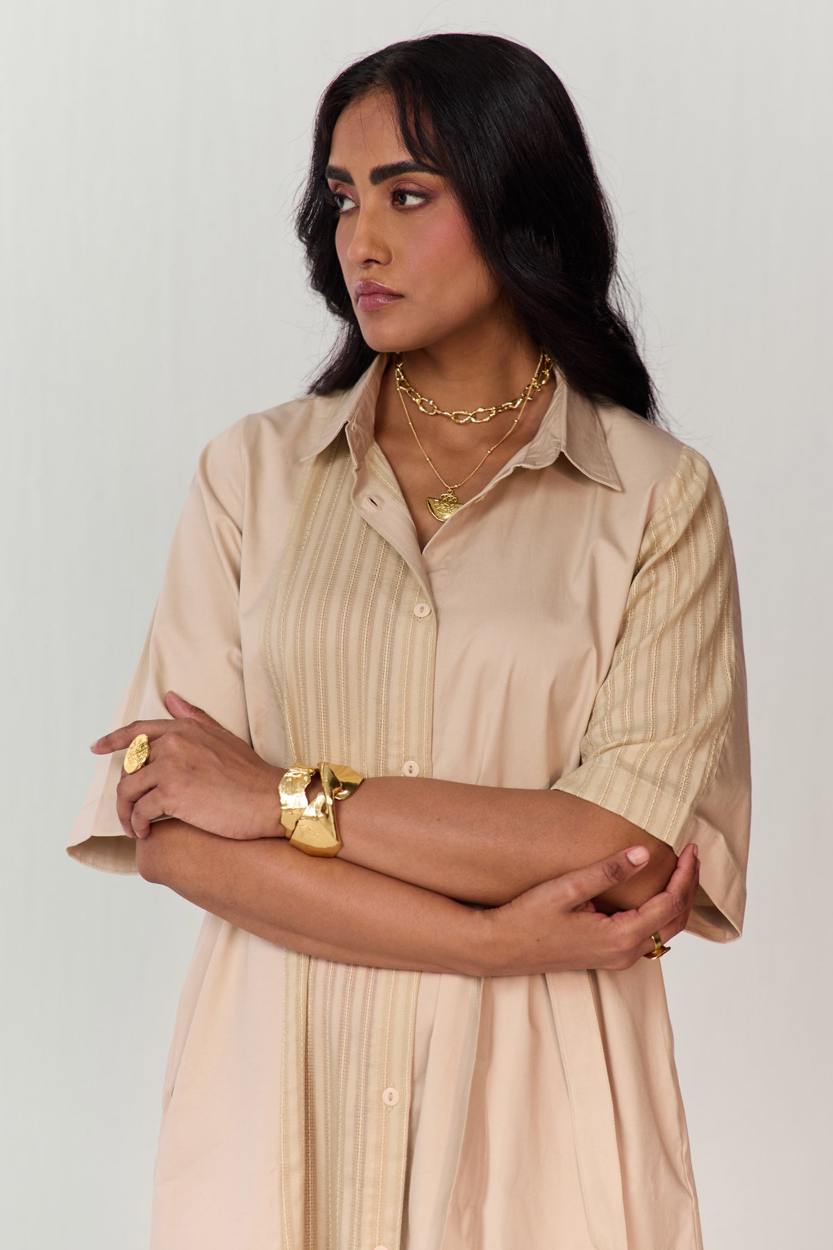 WEEKEND SUMMER DRESS-BEIGE
