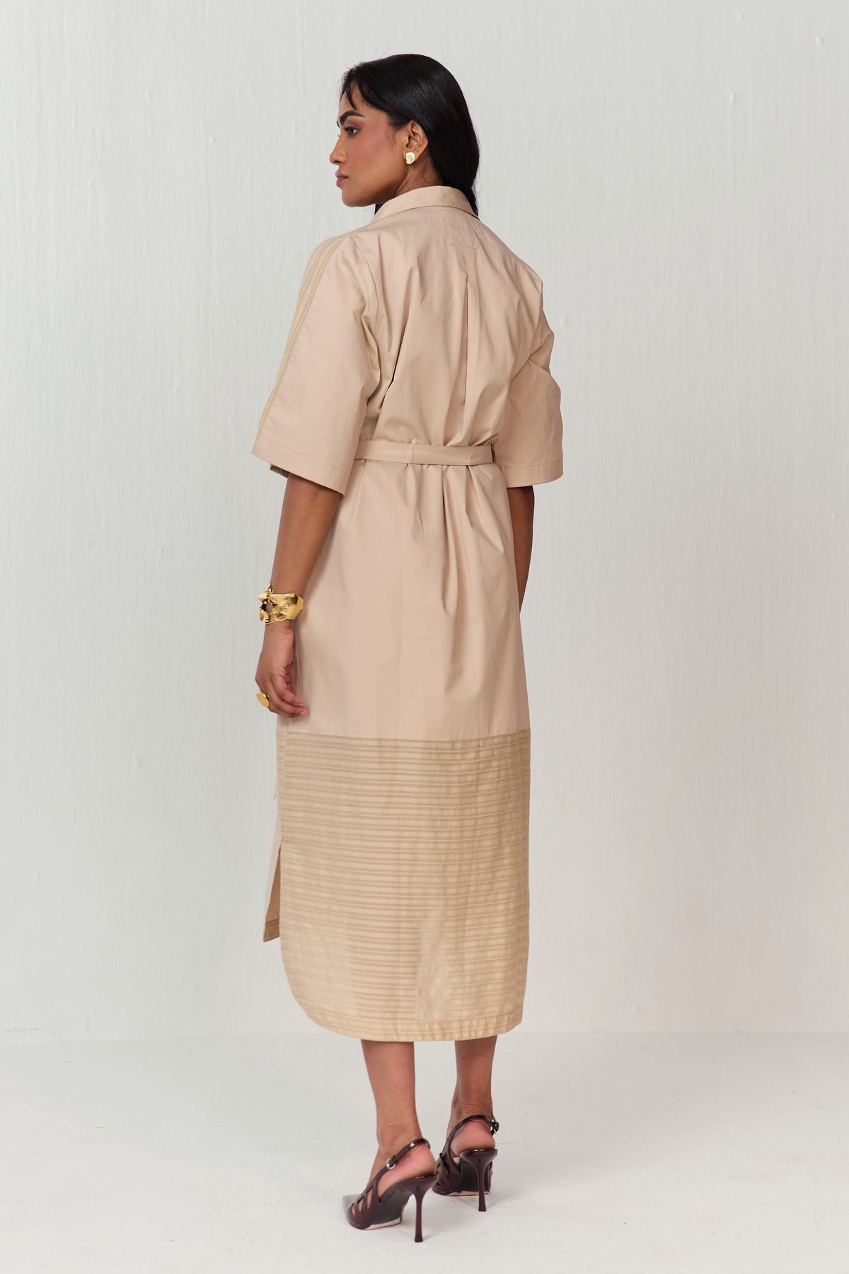 WEEKEND SUMMER DRESS-BEIGE
