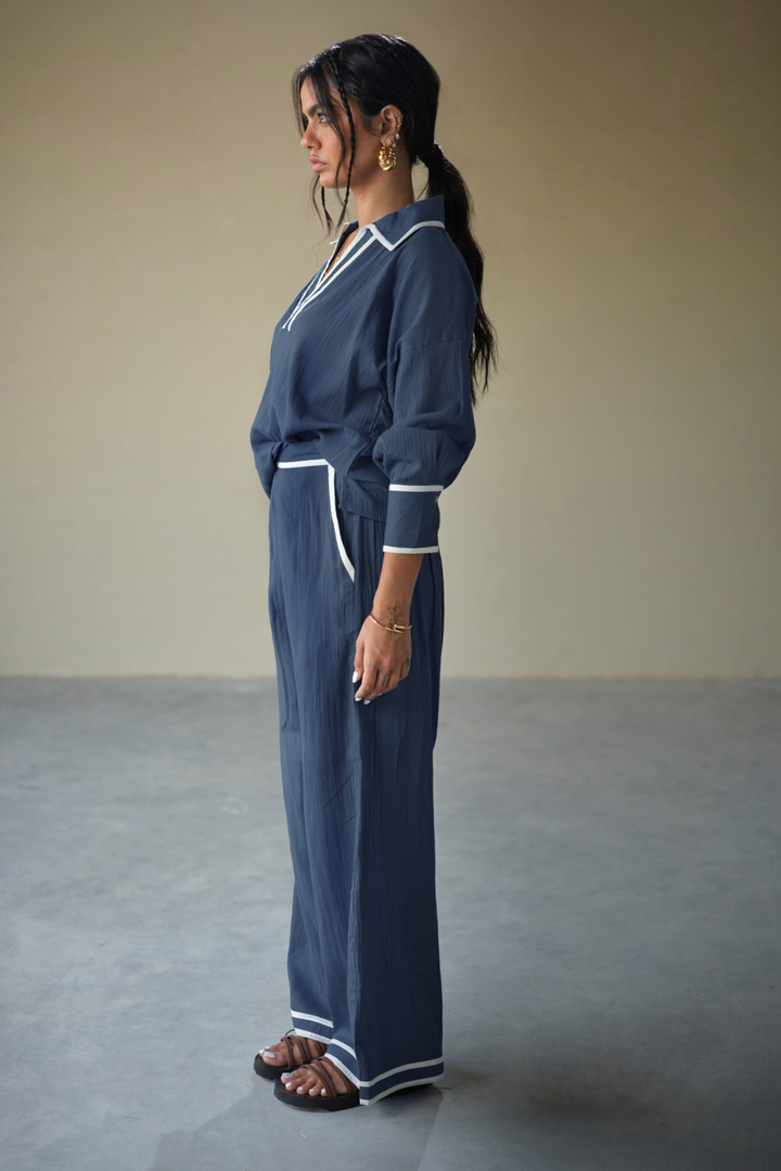 VOYLA CRUSHED COTTON SET
