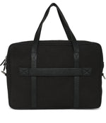 Load image into Gallery viewer, FREDDY CANVAS LAPTOP BAG-BLACK