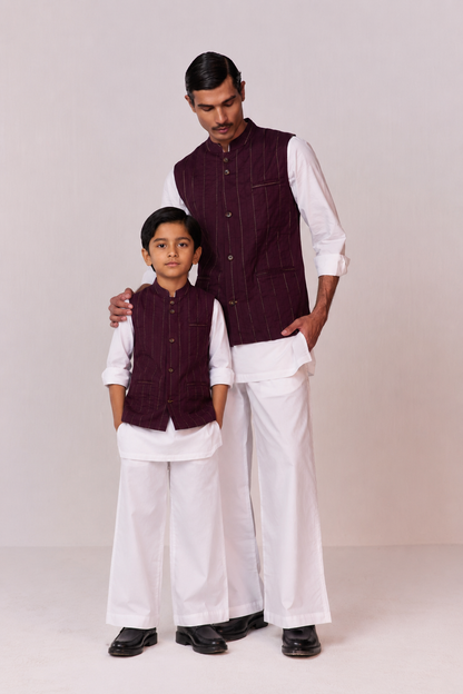 nehru jacket set for kurta pyjama for kids