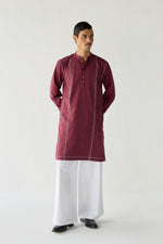Load image into Gallery viewer, TAILORED KURTA SET- VINO
