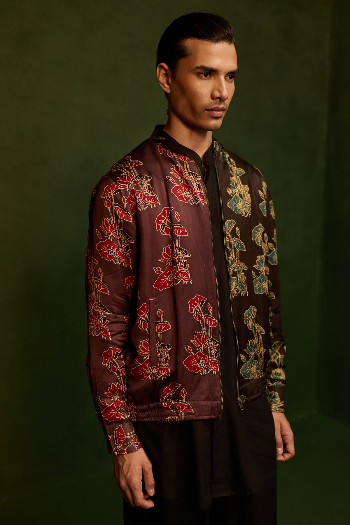 ASIM BOMBER JACKET-FLORA
