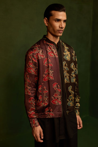ASIM BOMBER JACKET-FLORA