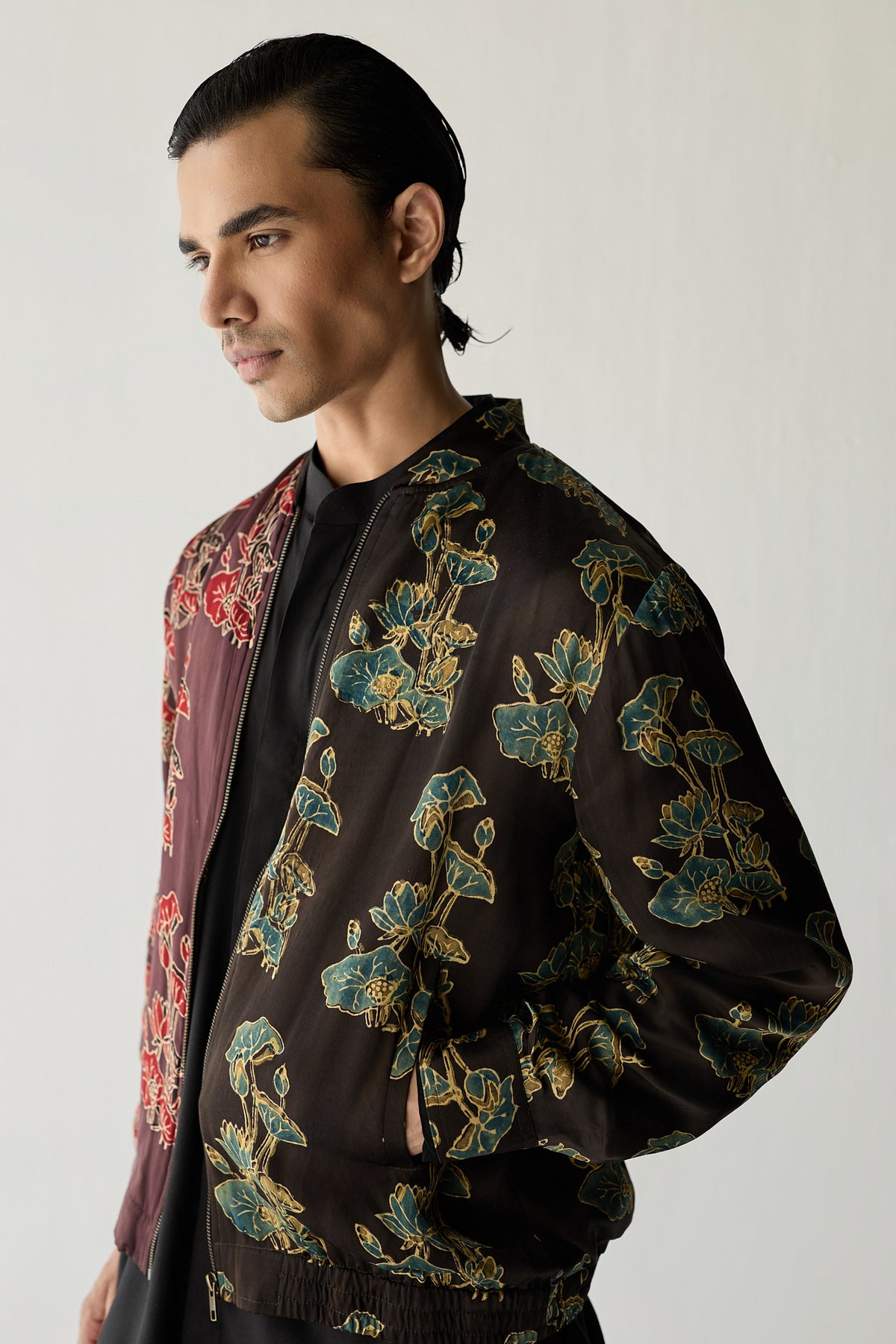 ASIM BOMBER JACKET-FLORA