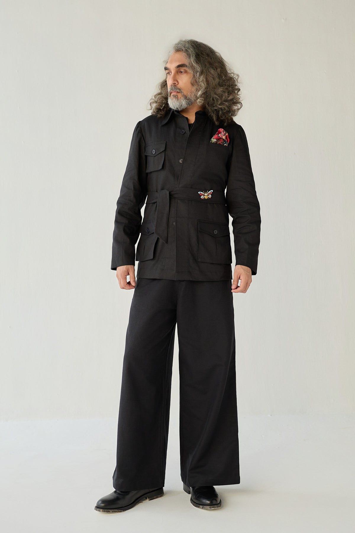 PEDRO JACKET SET- BLACK