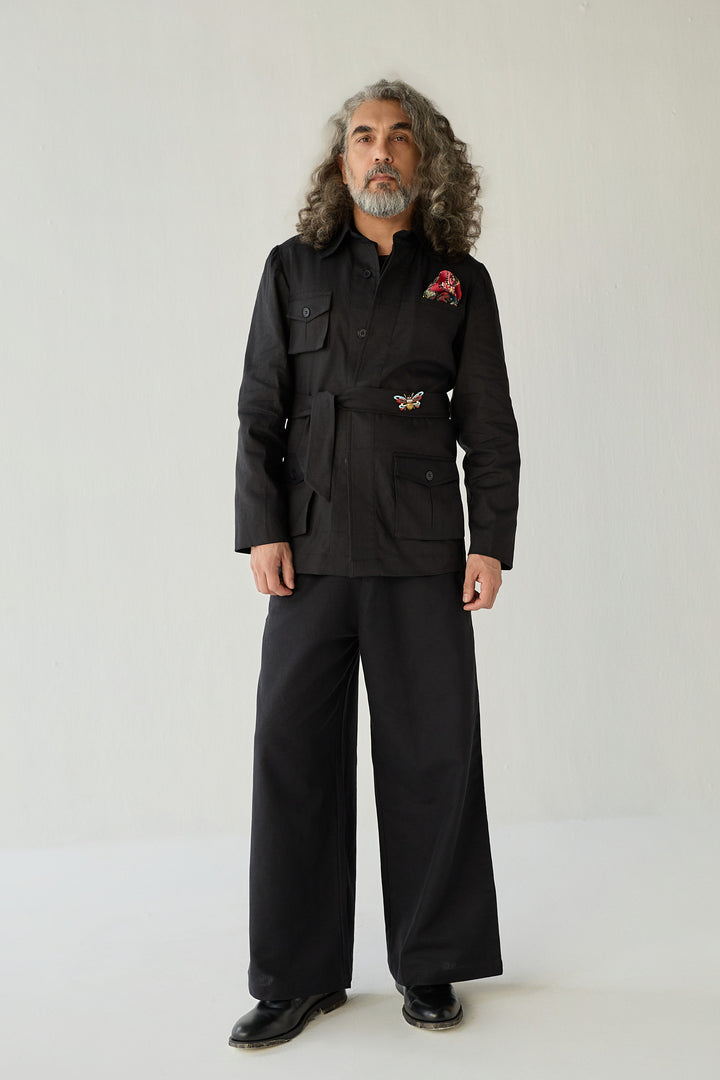 PEDRO JACKET SET- BLACK