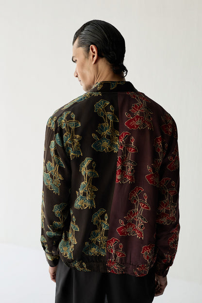 ASIM BOMBER JACKET-FLORA
