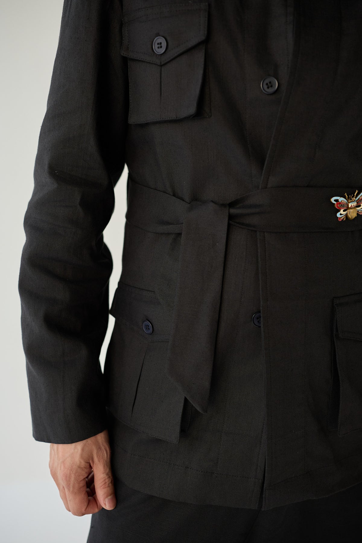 PEDRO JACKET SET- BLACK