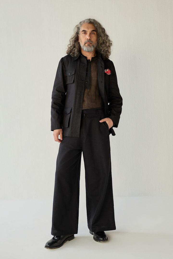 PEDRO JACKET SET- BLACK