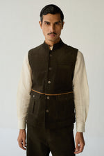 Load image into Gallery viewer, CORDUROY HUNTER JACKET SET-OLIVE ( Set Of 2)
