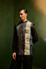 Load image into Gallery viewer, MIHIR NEHRU JACKET SET-DRIP ( SET OF 3)
