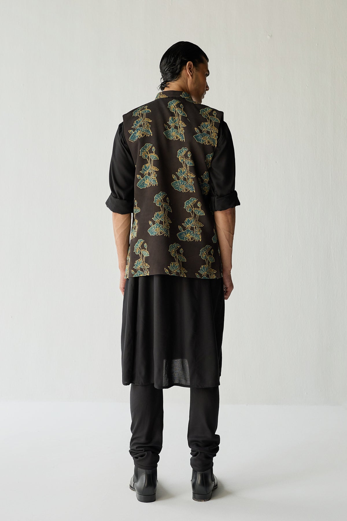 ASIM NEHRU JACKET SET-FLORA ( SET OF 3)