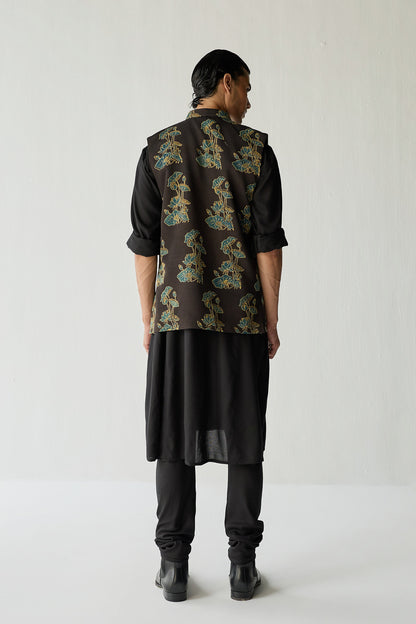 ASIM NEHRU JACKET SET-FLORA ( SET OF 3)