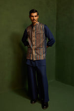Load image into Gallery viewer, AJRAK INDIE NEHRU JACKET SET ( SET OF 3)
