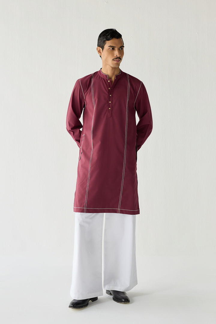 TAILORED KURTA SET- VINO