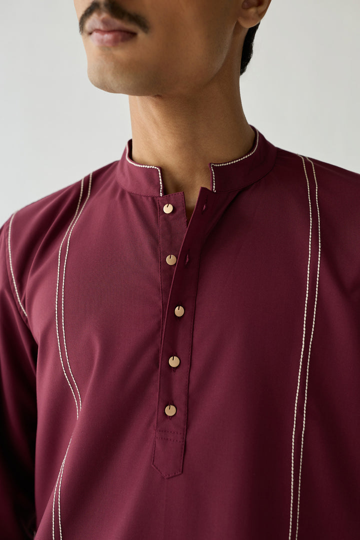 TAILORED KURTA SET- VINO