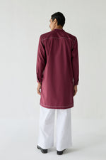 Load image into Gallery viewer, TAILORED KURTA SET- VINO
