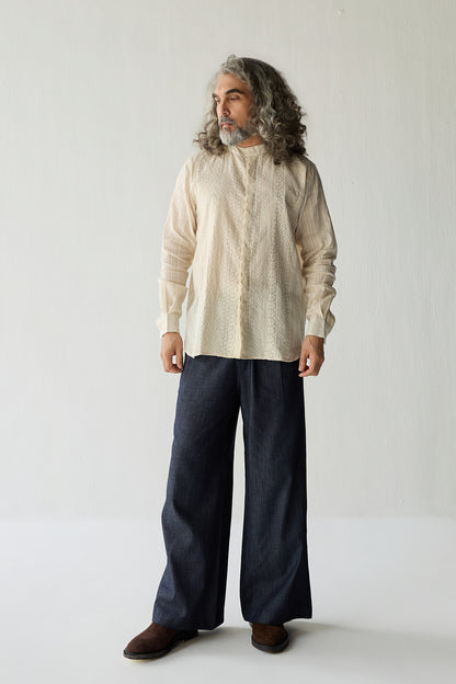 ZOYA INDIE EMBROIDERED SHIRT