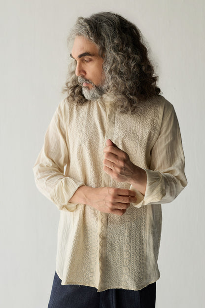 ZOYA INDIE EMBROIDERED SHIRT