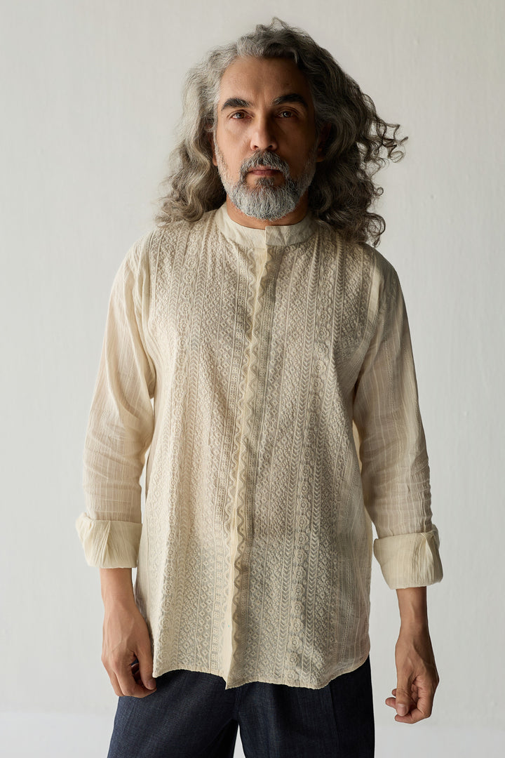 ZOYA INDIE EMBROIDERED SHIRT